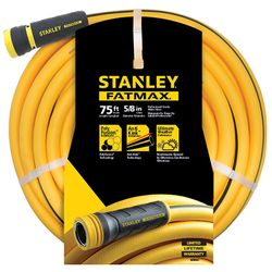 Stanley Fatmax 5/8 in. D X 75 ft. L Heavy Duty Professional Grade Garden Hose