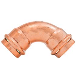 QuickFitting 1 in. Press in. Press in. Copper 90 Degree Elbow