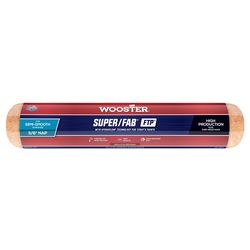 Wooster Super/Fab FTP Synthetic Blend 14 in. W X 3/8 in. Regular Paint Roller Cover 1 pk
