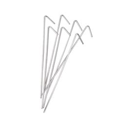 YardGard .787 in. H X .557 in. L Aluminium Multi-Purpose Fence Ties Silver