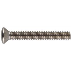 HILLMAN No. 10-24 Ga. X 1-1/2 in. L Phillips Oval Head Stainless Steel Machine Screws 1 pk