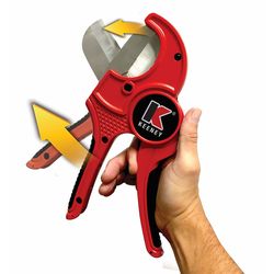 Keeney 1-5/8 in. PVC Pipe Cutter Red 1 pk