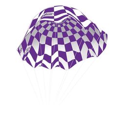 Estes 15 Inch Model Rocket Parachute Purple/White 1 pc
