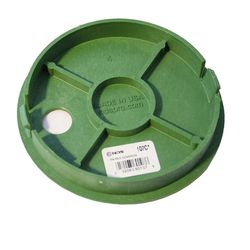 NDS 6 in. W X 6 in. D X 0.94 in. H Round Valve Box Cover Green