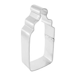 R&M International Baby Bottle 2 in. W X 4 in. L Cookie Cutter Silver 1 pc