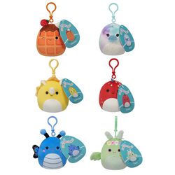 Squishmallows Clip On Plush Assorted
