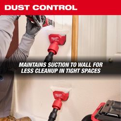 Milwaukee 3.8 in. L X 6 in. W Dust Collector 1 pc