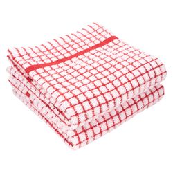 KAF Home Red Cotton Kitchen Towel