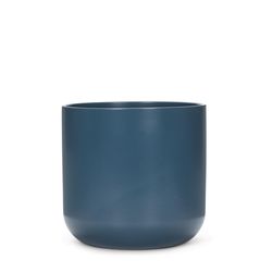 Abbott 5 in. H Stone Classic Planter Blue