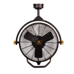 Mule 18 in. H 3 speed Wall Mount Garage/Workspace Fan
