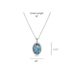 Montana Silversmiths Women's Wisdom of the West Turquoise Silver Necklace Water Resistant