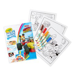Crayola Color Wonder Coloring Pad & Markers Multicolored