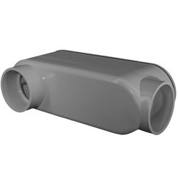 Cantex 2 in. D PVC Conduit Body For PVC 1 each