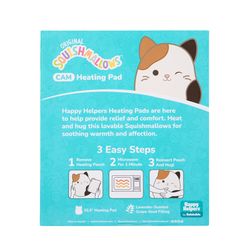 Squishmallows Heating Pad 1 settings Multicolored 10 in. W X 12 in. L