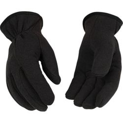 Kinco Men's Indoor/Outdoor Thermal Jersey Work Gloves Brown S 1 pair