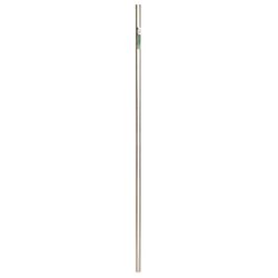 Lido 6 ft. L X 1-5/16 in. D Brushed Stainless Steel Closet Rod