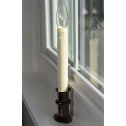 Celestial Lights Antique Bronze no scent Scent LED Battery Operated Taper Candle