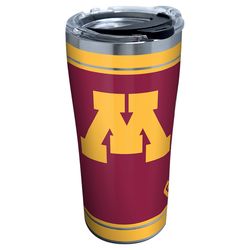 Tervis Collegiate 20 oz Minnesota Golden Gophers Multicolored BPA Free Tumbler with Lid