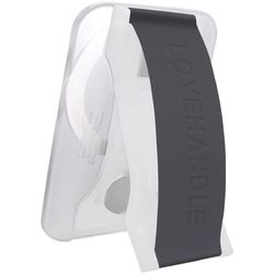 LoveHandle Gray Solid Iron Gate Cell Phone Grip For All Mobile Devices