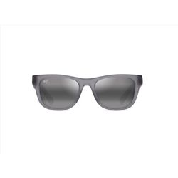 Maui Jim Kaulike Sunglasses Unisex Matte Transparent Gray Frame Neutral Gray Lens Polarized