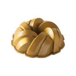 Nordic Ware 11 in. W X 11 in. L 11 in. 75Th Anniversary Bundt Pan Gold