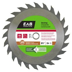 Exchange-A-Blade 8-1/4 in. D X 5/8 in. Decking Carbide Framing Saw Blade 24 teeth 1 pk