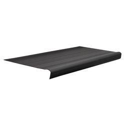 M-D Building Products 9.13 in. W X 24 in. L Black Vinyl Stair Tread