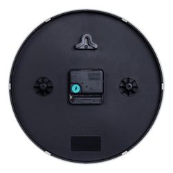La Crosse Technology 9.25 in. L X 9.25 in. W Indoor Analog Wall Clock Plastic Gray Blue