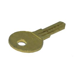 Barton Kramer Wafer House/Office Key Blank Single For Sliding Glass Door Locks Gold