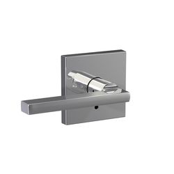 Schlage Latitude/Collins Bright Chrome Combined Passage Privacy Set 1-3/4 in.
