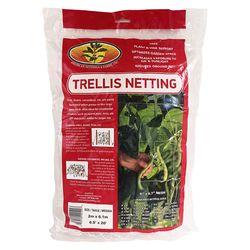 American Nettings & Fabric 78 in. H X 20 ft. W Clear Polypropylene Garden Net Trellis