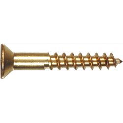 HILLMAN No. 8 X 2 in. L Phillips Coarse Wood Screws 1 pk