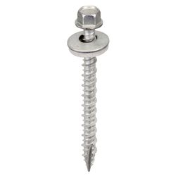 Acorn International No. 9 Sizes X 2 in. L Self-Tapping Hex Head Sheet Metal Screws 250 pk