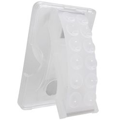 LoveHandle Clear Clear Suction Cell Phone Wallet For All Mobile Devices