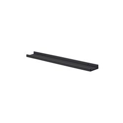 Dolle Border 1.2 in. H X 31.5 in. W X 3.5 in. D Black Particle Board Decorative Wall Shelf