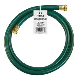 Flexon Female & Female 5/8 in. D X 6 ft. L Light Duty Leader Hose