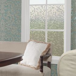 RoomMates Large Mosaic Privacy Window Film 17.75 in. W X 6.5 ft. L