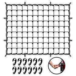 Mockins 50x36 Black Cargo Bungee Net 1 pk