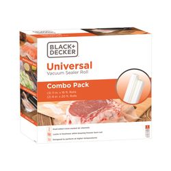 Black+Decker Clear Vacuum Sealer Roll 1 pk