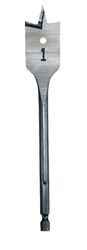 Milwaukee 13/16 in. X 6 in. L Heat-Treated Steel Flat Boring Drill Bit Quick-Change Hex Shank 1 pc