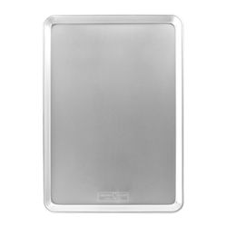 Nordic Ware 15 in. W X 21 in. L Baking Sheet Silver