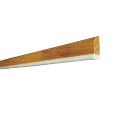 M-D Building Products Brown/White Foam/Wood Weatherstrip For Doors 7 ft. L X 0.75 in.