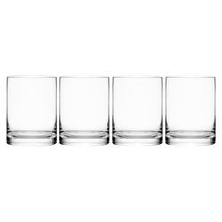 Lifetime Brands Mikasa 17 oz Clear Glass Lana Drinking Glass Set