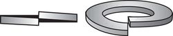 HILLMAN 1/2 in. D Zinc-Plated Low Carbon Steel Split Lock Washer 700 pc