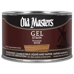 Old Masters Semi-Transparent Provincial Oil-Based Alkyd Gel Stain 1 pt