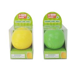 Toysmith Sugar Skwisheez Lemon Lime Ball