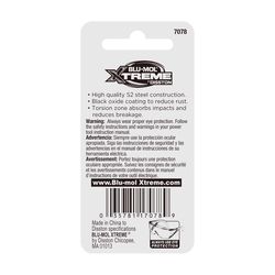 Blu-Mol Xtreme Slotted 6-8 X 2 in. L Screwdriver Bit S2 Tool Steel 2 pc