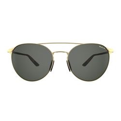 BEX Sunglasses Sunglasses Unisex Gold Frame Forest Lens Polarized