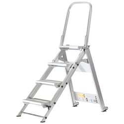 Xtend+Climb Contractor Series 35 in. H X 22.5 in. W X 45 in. D 375 lb. cap. 4 step Aluminum Step Sto