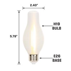 Westinghouse Irregular E26 (Medium) LED Bulb Warm White 60 Watt Equivalence 1 pk